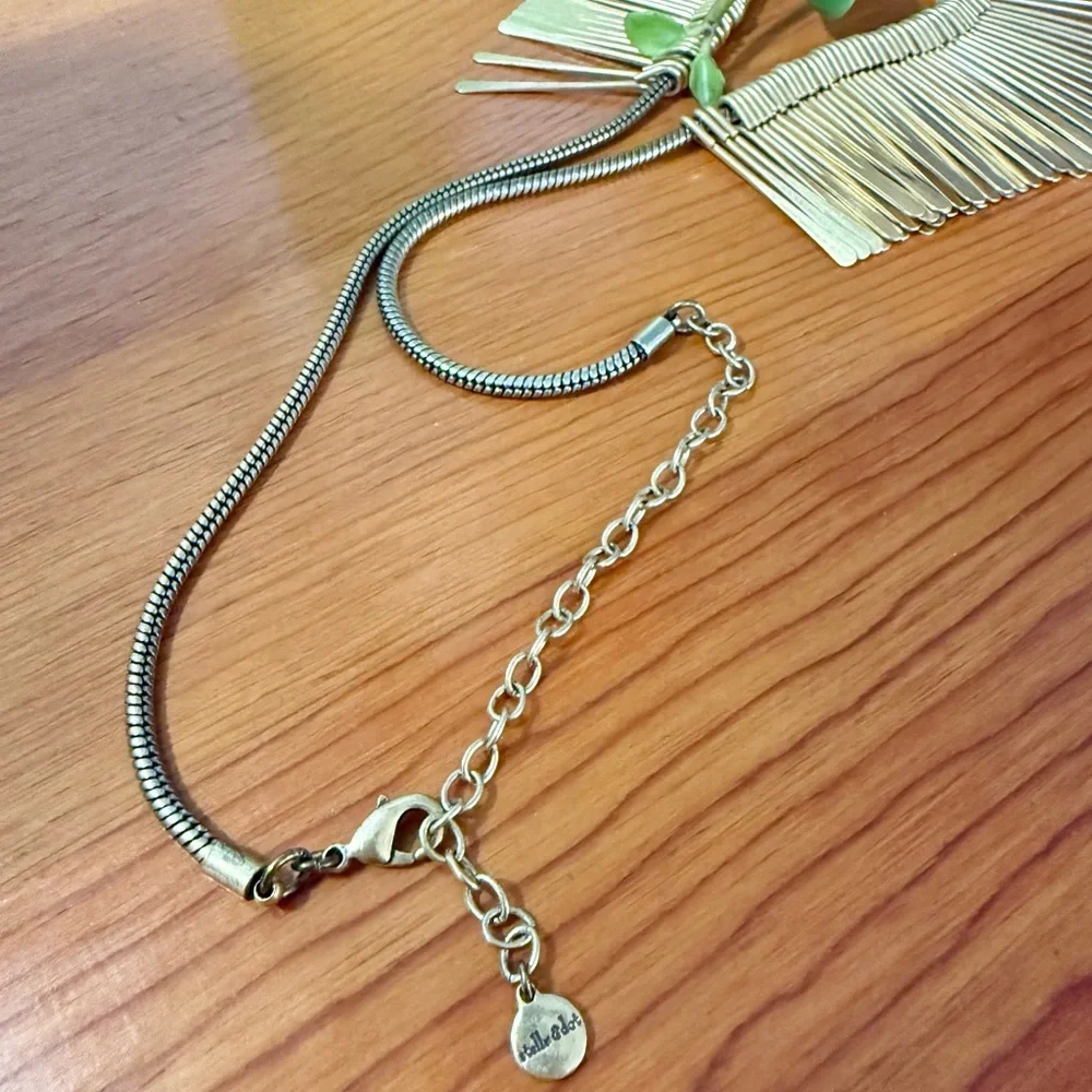 Stella&Dot Gold Essential Fringe Necklace